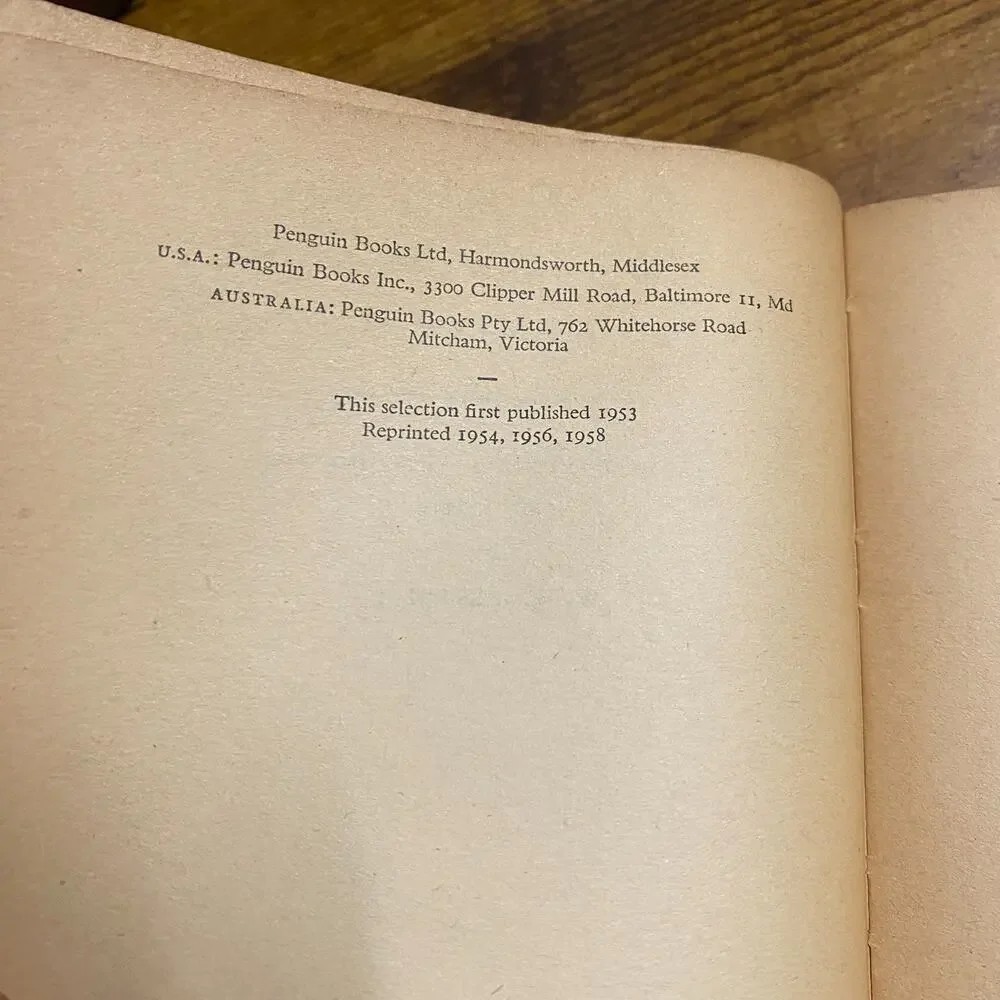Gerard Manley Hopkins Poems & Prose W.H. Gardner Paperback